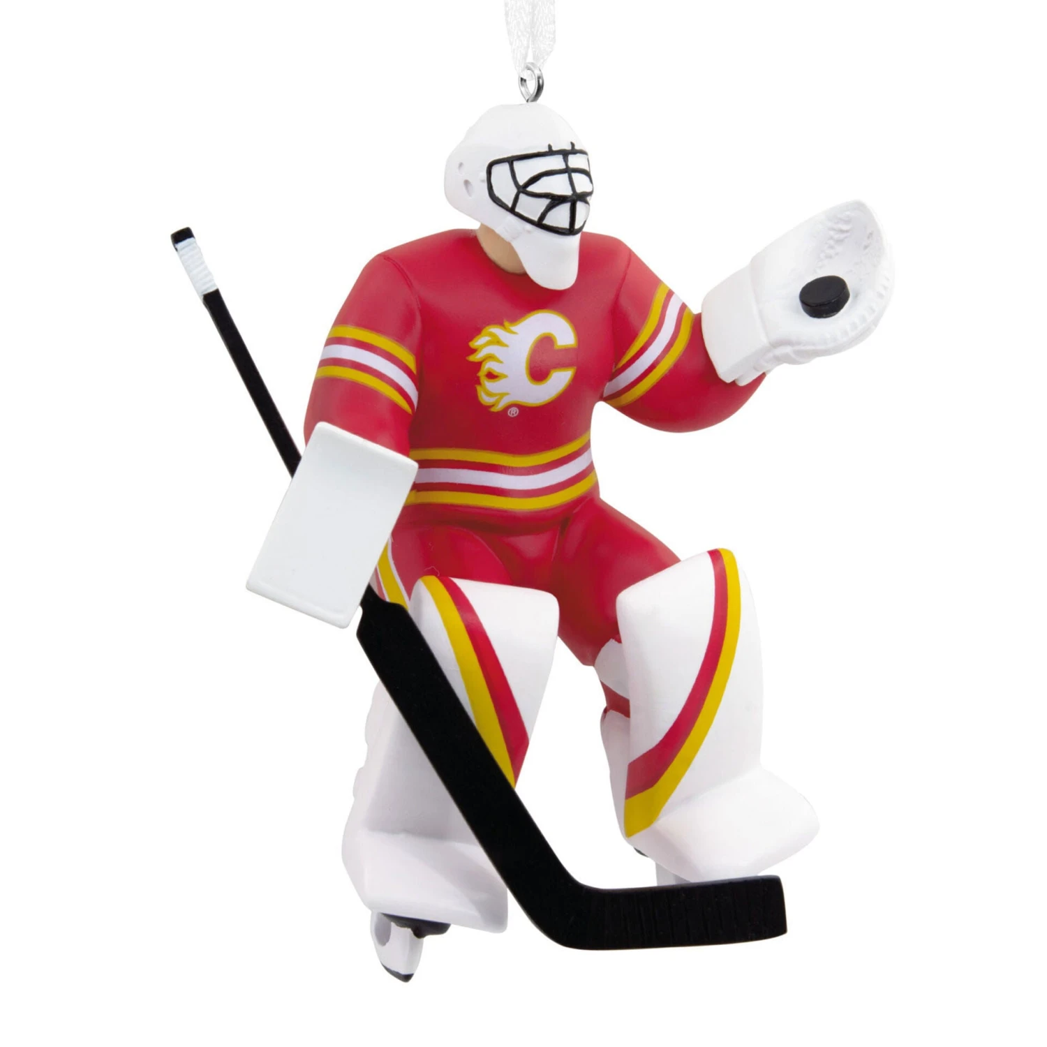 Hallmark Calgary Flames Goalie Ornament 3 Hallmark Calgary Flames Goalie Ornament