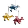 Kurt Adler Metal Biplane Ornament - -Country Christmas Loft a7hyguwim59yp6vwz1rc
