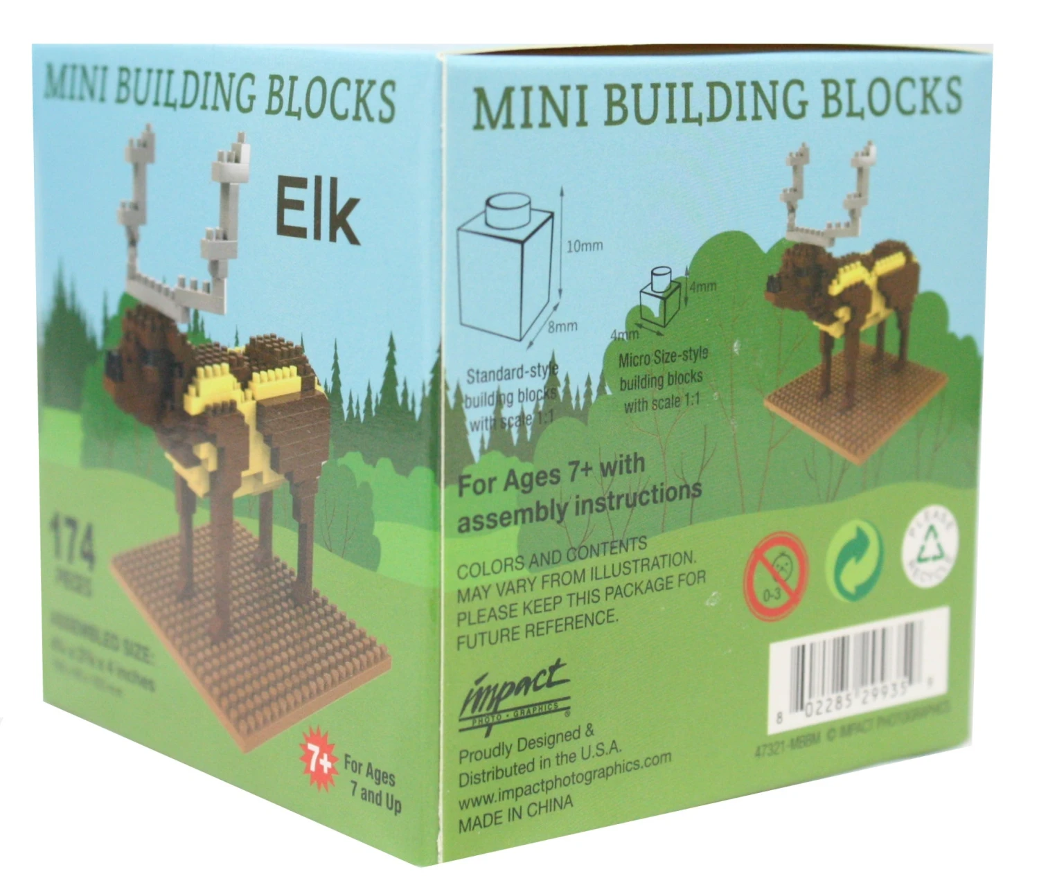 Mini Building Blocks - Elk 6 Mini Building Blocks - Elk - Image 4