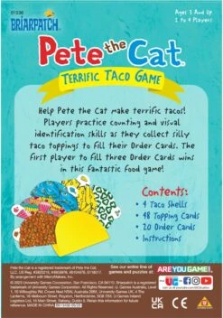University Games Pete The Cat Terrific Taco Game -Country Christmas Loft af9qsfg9h20kpdvrz6qi