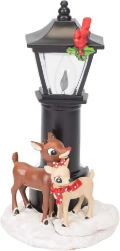 Roman Rudolph And Clarice Flickering Lamp Nightlight