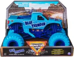 Monster Jam 1:24 Scale Monster Truck - Blue Thunder
