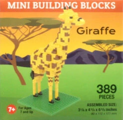 Mini Building Blocks - Giraffe