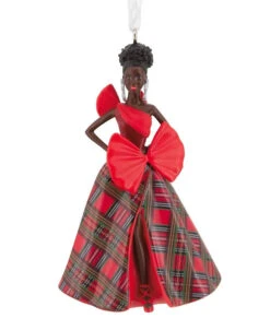 Hallmark African American Holiday Barbie Ornament
