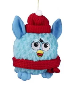 Kurt Adler Furby Plush Mini Ornament - Blue -Country Christmas Loft aw1dqg3jv8hfivluuibj