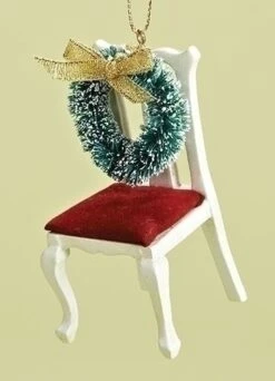 Roman Chair With Wreath Memorial Ornament -Country Christmas Loft axqxx8dg2omnoz1syntx