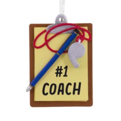 Hallmark Coaches Clipboard - Ornament
