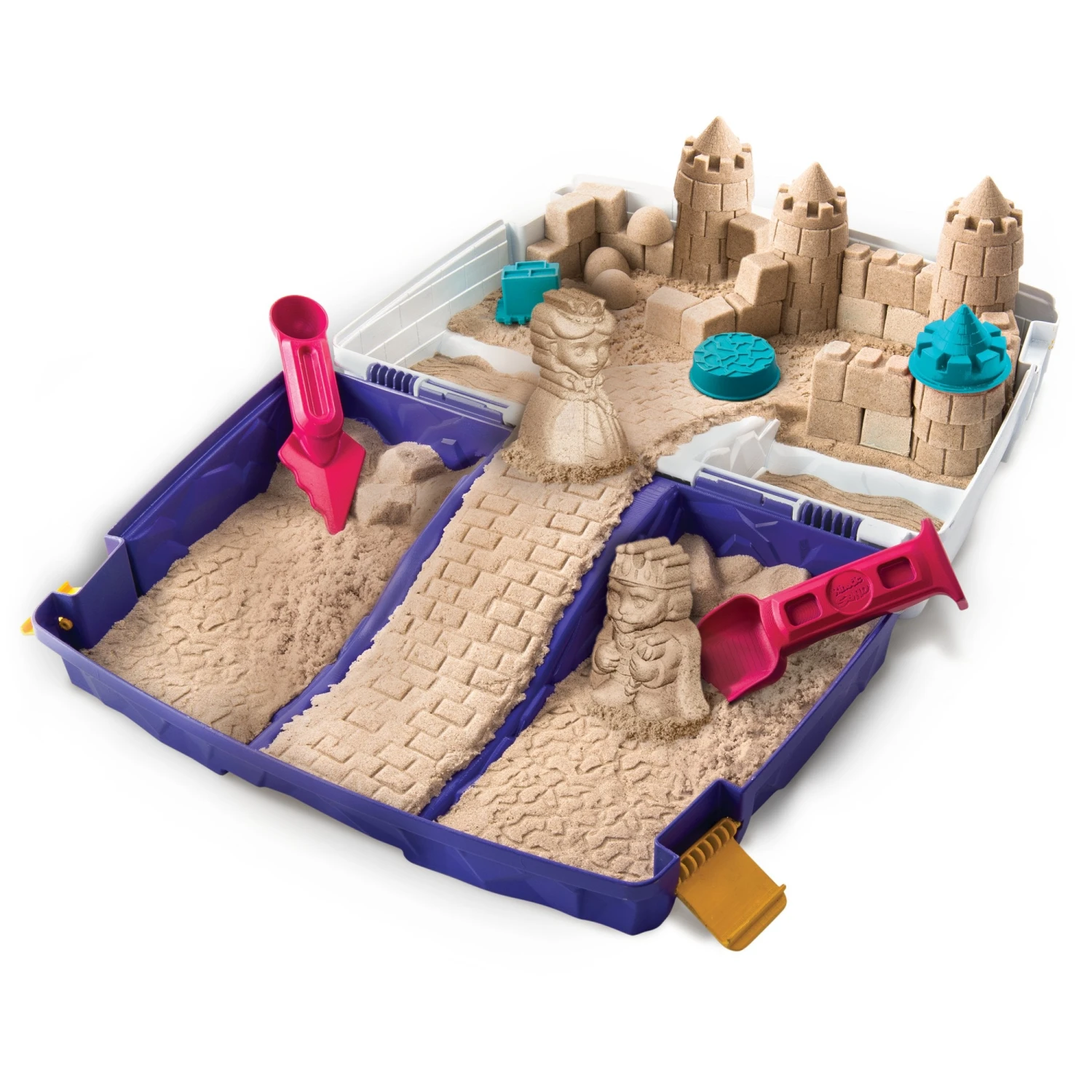 Kinetic Sand - Folding Sand Box With 2 Lbs And Mold And Tools 8 Kinetic Sand - Folding Sand Box With 2 Lbs And Mold And Tools - Image 6