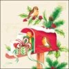 Paper Lunch Napkin - Surprise By Mail 2 Paper Lunch Napkin - Surprise By Mail -Country Christmas Loft b7fm1ba8wlotcred3y2z
