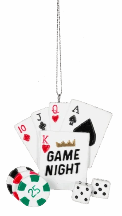 Game Night Ornament - Casino
