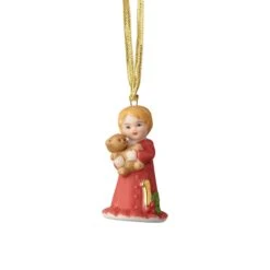 Enesco Growing Up Girl Ornament - Blonde Age 1