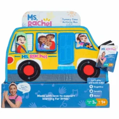 GUND Ms. Rachel Tummy Time Activity Bus