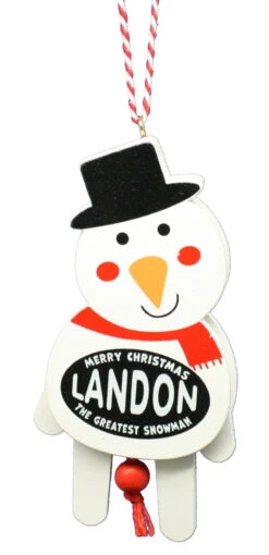 Dancing Wooden Ornament (L - Z) - -Country Christmas Loft bi81e2ewdy2qbbt6apfm