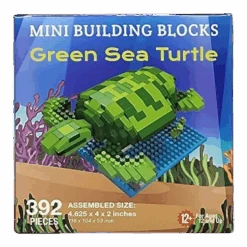 Mini Building Blocks - Green Sea Turtle