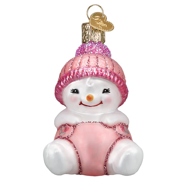 Snow Baby Girl Ornament 6 Snow Baby Girl Ornament - Image 4