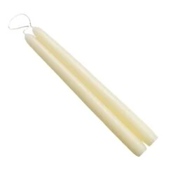 Mole Hollow Taper Pair (Off White) - 8 Mole Hollow Taper Pair (Off White) - -Country Christmas Loft bmj0p3v1emwnizuqeyw2