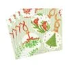Botanical Ornaments Paper Cocktail Napkins -Country Christmas Loft btef1trmai8oblu9zvc7
