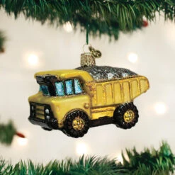 Toy Dump Truck Glass Ornament -Country Christmas Loft btu6uex5iijntnpp0gsr