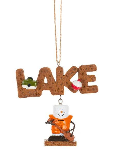 S'mores Outdoor Ornament - Lake 3 S'mores Outdoor Ornament - Lake