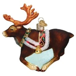 Glass Reindeer Ornament -Country Christmas Loft c5juy4amm9afwk4dxzai
