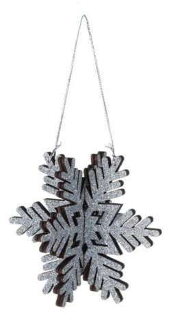 Wooden Snowflake Ornament - -Country Christmas Loft c9lce05lzzlg8fveectl