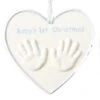 Roman Hands In Heart Babies First Christmas - Blue -Country Christmas Loft casblanwvosyxvbuysgv