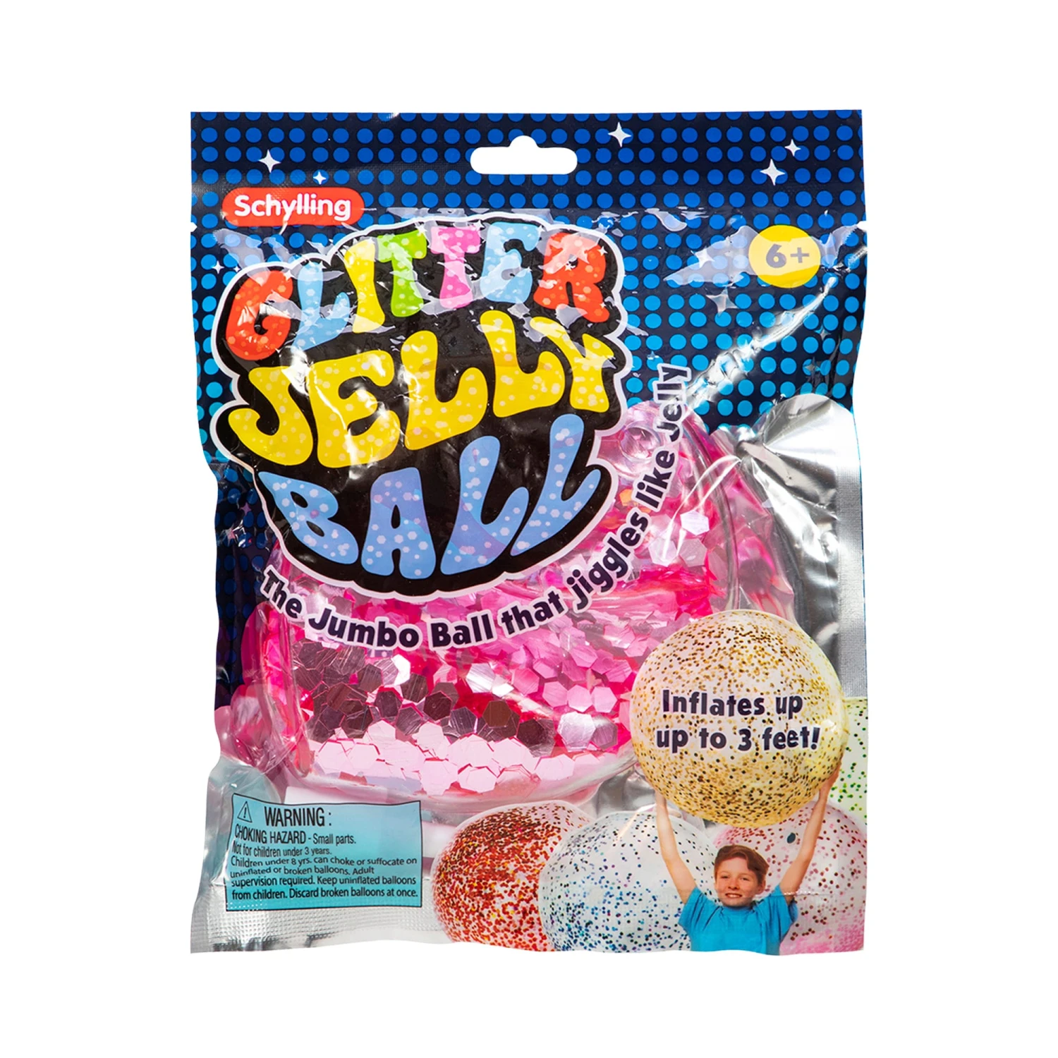 SCHYLLING Jumbo Glitter Jelly Ball - 5 SCHYLLING Jumbo Glitter Jelly Ball - - Image 3