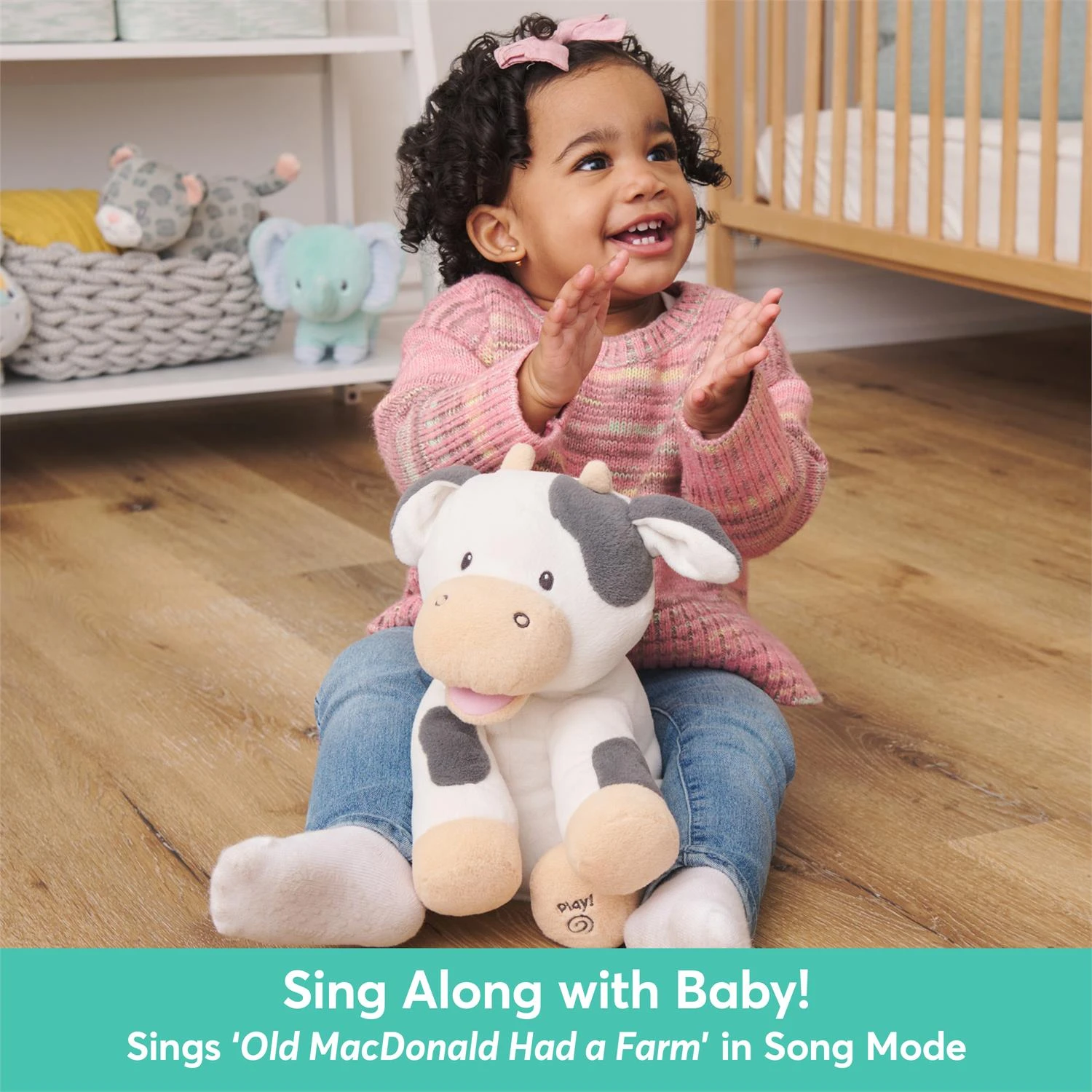 GUND Animated Buttermilk Cow 4 GUND Animated Buttermilk Cow - Image 2