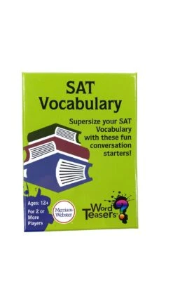 SAT Vocabulary - Word Teaser Card Game