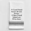 Dish Towel - A Good Friend Knows -Country Christmas Loft cjaby0vjvpaqh4fcmrot