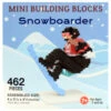 Mini Building Blocks - Snowboarder -Country Christmas Loft cmyx4zhzzbvtnic2xpfj