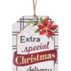 Wooden Plaid Gift Tag Ornament - Extra Special Christmas Delivery 2 Wooden Plaid Gift Tag Ornament - Extra Special Christmas Delivery -Country Christmas Loft cot71sgabe4m6p7mmkvw