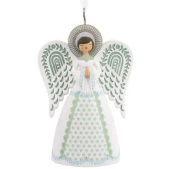 Hallmark Folk Art Angel Ornament