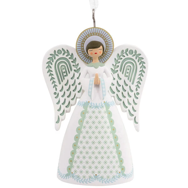 Hallmark Folk Art Angel Ornament 3 Hallmark Folk Art Angel Ornament