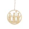Wooden Holiday Icon Ornament - Ring - Three Wise Men -Country Christmas Loft cr9omxojkiilsx35ygmz