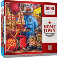 Hometown Heroes - Fire And Rescue 1000 Piece Puzzle
