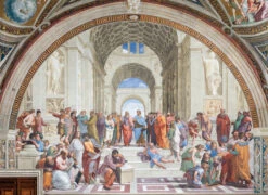 Clementoni Raffaello - School Of Athens - 1000 Piece Puzzle -Country Christmas Loft cz1me4smgarfzpplekzp