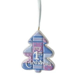 Tree Ornament - My First Christmas - Blue -Country Christmas Loft czgbth1axncgqya1tjqf