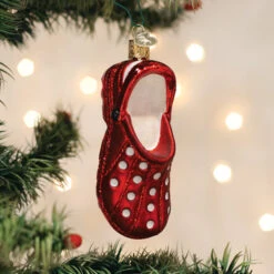 Rubber Clog Glass Ornament -Country Christmas Loft d0pdanz2w8tnmh7t0aah