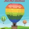 Mini Building Blocks - Hot Air Balloon -Country Christmas Loft d2psbppidknm6x7a051t