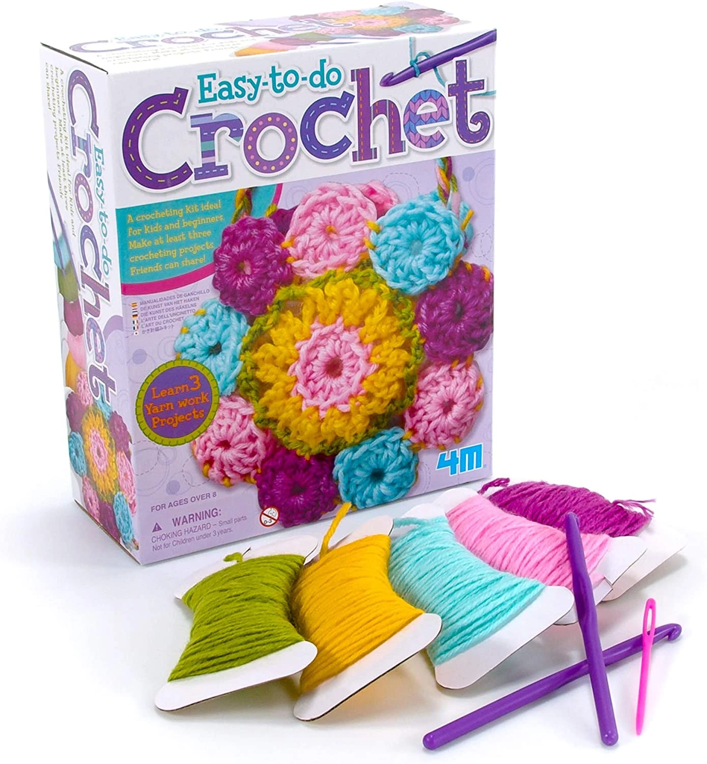 4M Easy To Do Crochet DIY Kit 4 4M Easy To Do Crochet DIY Kit - Image 2