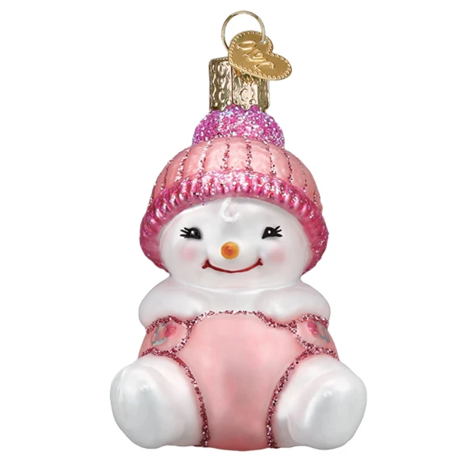Snow Baby Girl Ornament 3 Snow Baby Girl Ornament