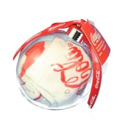 Coca-Cola Socks In Acrylic Ball - Red -Country Christmas Loft dehn8mebzsq0qhkchh2a