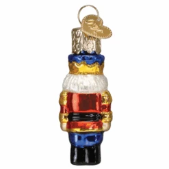 Gumdrop Mini Nutcracker Soldier Glass Ornament -Country Christmas Loft dnc32fngfmi1iboqmxpw