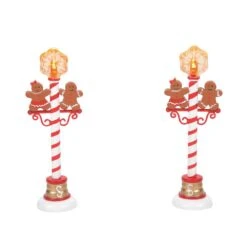 Department 56 Gingerbread Street Lights - Set Of 2 Village Accessory -Country Christmas Loft dsalvcdr6caewozycjbv