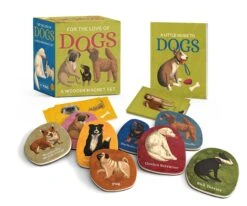 For The Love Of Dogs - A Wooden Magnet Set
