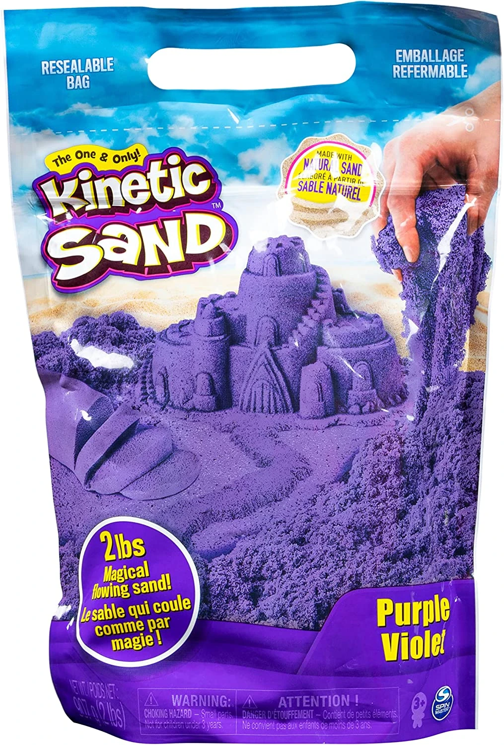 Kinetic Sand - 2 Pound Purple 3 Kinetic Sand - 2 Pound Purple