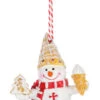 Sweet Snowman Ornament - Tree Cookie -Country Christmas Loft e7u7ap6jen8eatn7zvsv
