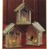 Flicker Lighting Nativity House Ornament Set -Country Christmas Loft eam0wli4uchdumwzvyoc