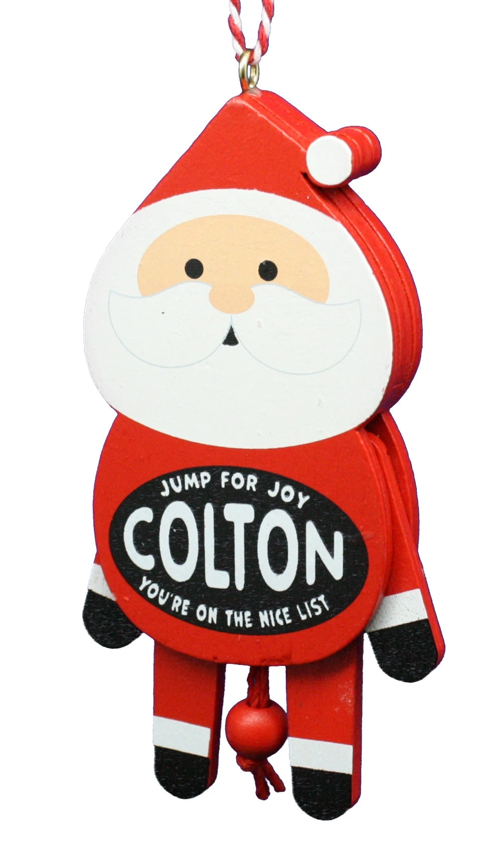 Dancing Wooden Ornament (A - D) - 3 Dancing Wooden Ornament (A - D) -